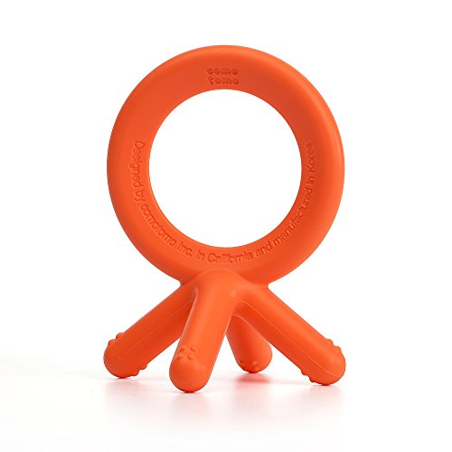 Product Cover Comotomo Silicone Baby Teether, Orange