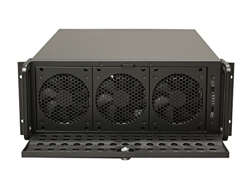 Product Cover Rosewill 4U Server Chassis/Server Case/Rackmount Case, Metal Rack Mount Computer Case Support with 15 Bays & 7 Fans Pre-Installed (RSV-L4500)