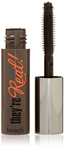 Product Cover Benefit Cosmetics They're Real Mascara Black Deluxe Travel Size Mini .10 Ounce Unboxed