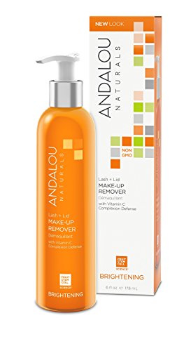 Product Cover Andalou Naturals Lash + Lid Make-Up Remover, 6 Ounce