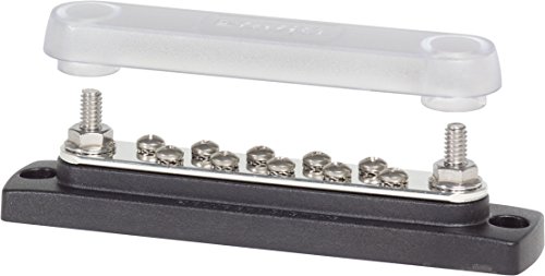 Product Cover Blue Sea Systems Common 150A 10-Gang BusBar with Cover