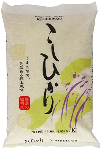 Product Cover Shirakiku Rice, Koshihikari, 15 Pound