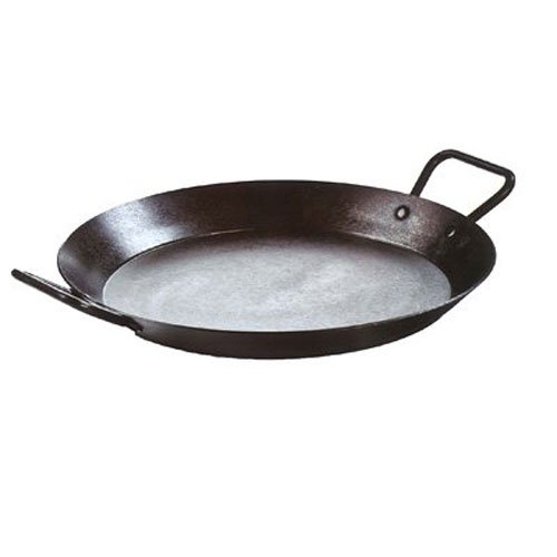 Product Cover Lodge CRS15 Carbon Steel Skillet, Pre-Seasoned, 15-inch,Black