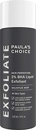 Product Cover Paulas Choice--SKIN PERFECTING 2% BHA Liquid Salicylic Acid Exfoliant--Facial Exfoliant for Blackheads, Enlarged Pores, Wrinkles & Fine Lines, 4 oz Bottle