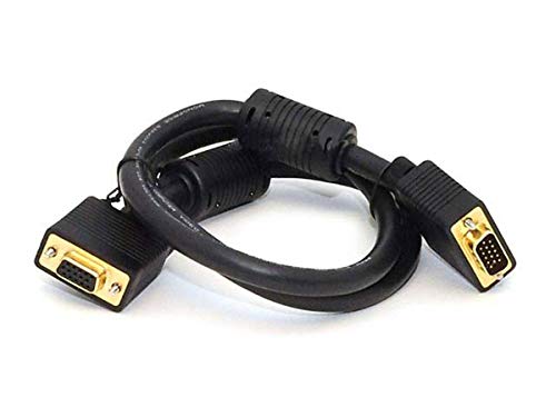Product Cover Monoprice 102897 3-Feet Super VGA Male to Female Monitor Cable with Ferrites