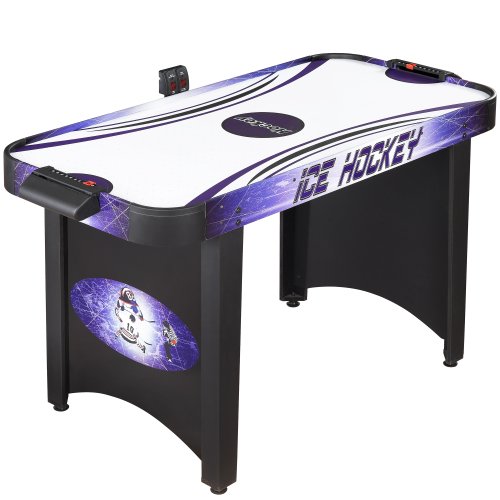 Product Cover Hathaway Hat Trick 4-Ft Air Hockey Table for Kids and Adults with Electronic and Manual Scoring, Leg Levelers