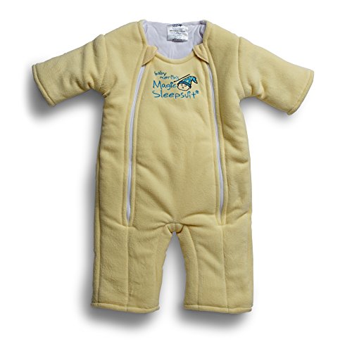 Product Cover Baby Merlin's Magic Sleepsuit - Swaddle Transition Product - Microfleece - Yellow - 3-6 Months
