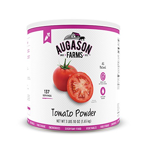 Product Cover Augason Farms Tomato Powder Emergency Food Storage 3 lbs 10 oz No. 10 Can