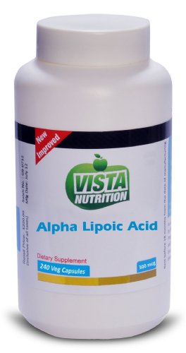 Product Cover Vista Nutrition Alpha Lipoic Acid 300 Mg - 240 Capsules