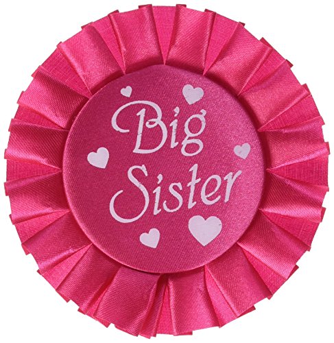 Product Cover Beistle 60485 Big Sister Satin Button, 3-1/2-Inch