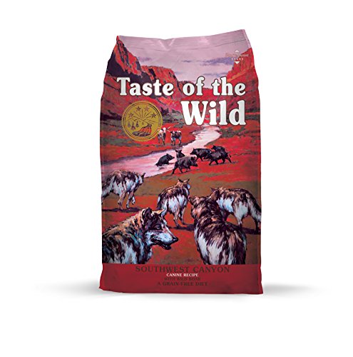 Product Cover Taste of the Wild Grain Free High Protein Real Meat Recipe Southwest Canyon Premium Dry Dog Food, 5lb