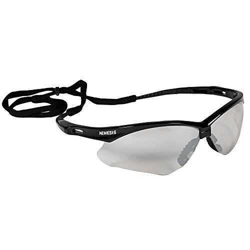 Product Cover KLEENGUARD V30 Nemesis Safety Glasses (25685), Indoor / Outdoor Lens with Black Frame, 12 Pairs / Case