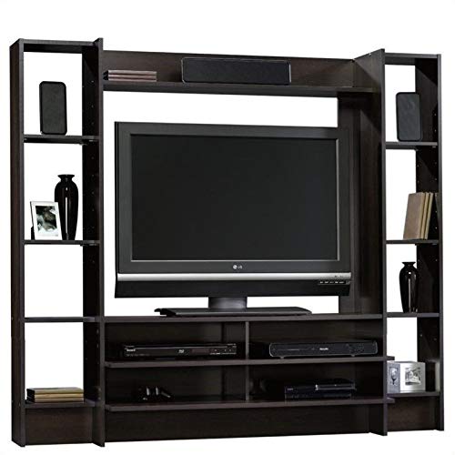 Product Cover Sauder Beginnings Entertainment Wall System, Cinnamon Cherry finish