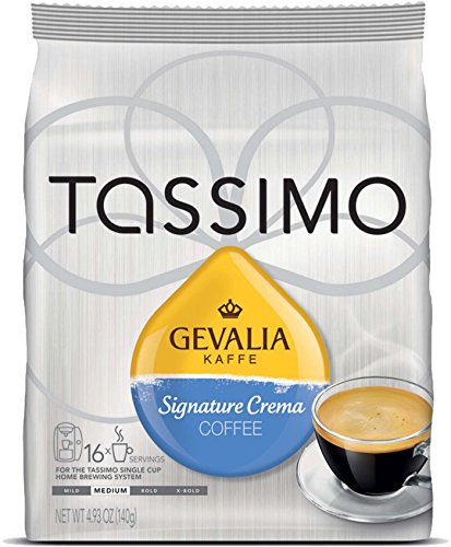 Product Cover Tassimo Gevalia Kaffe Signature Crema Coffee T-Discs 3 pack (48 Count)