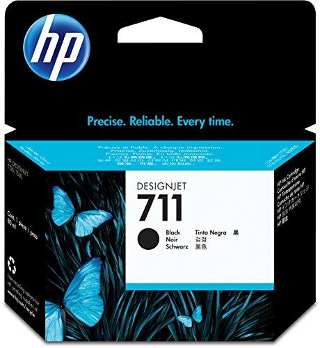 Product Cover HP 711 80-ml Black Designjet Ink Cartridge (CZ133A) for HP DesignJet T120 24-in Printer HP DesignJet T520 24-in Printer HP DesignJet T520 36-in PrinterHP DesignJet printheads help you respond quickly by providing quality speed and easy hass