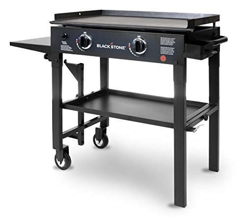 Product Cover Blackstone 28 inch Outdoor Flat Top Gas Grill Griddle Station - 2-burner - Propane Fueled - Restaurant Grade - Professional Quality