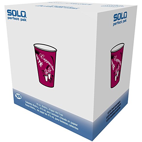 Product Cover Solo OF16BI-0041 16 oz Bistro SSP Paper Hot Cup (Case of 300)