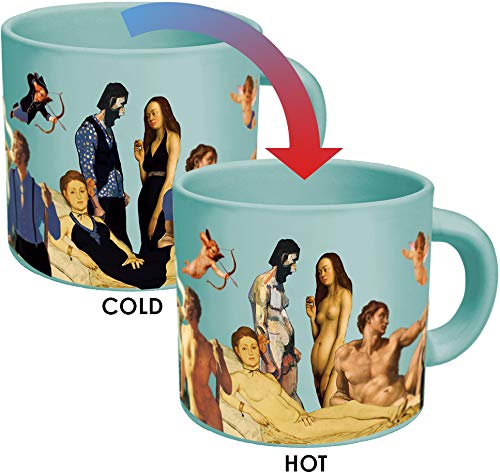 Product Cover Great Nudes Heat Changing Coffee Mug - Add Hot Liquid and Watch the Figures Change From Prudes to Nudes - Comes in a Fun Gift Box