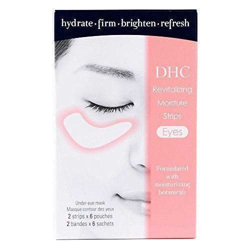 Product Cover DHC Revitalizing Moisture Strips: Eyes (2 Count), Gel Strip Masks, 6 Applications Each