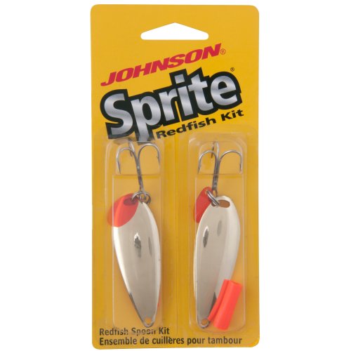 Product Cover Johnson Sprite Redfish Spoon, Gold, 1/2-Ounce, 2-Pack