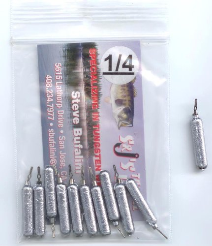 Product Cover 1/4 Finesse Lead Drop Shot Weights Hand Poured (10 per pack)