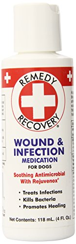 Product Cover Remedy + Recovery Wound and Infection Medication for Dogs, 4-Ounce