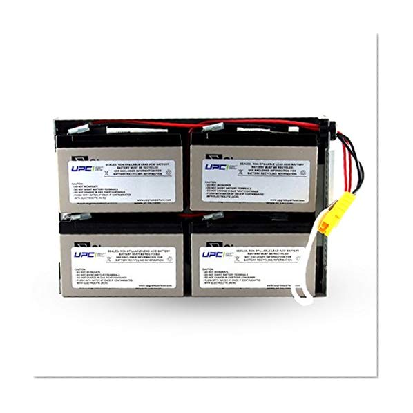 Product Cover UPC APC Smart-UPS SU1400RM2U SUA1500RM2U DLA1500RM2U RBC24 Replacement Battery Cartridge #24 UPS Battery New