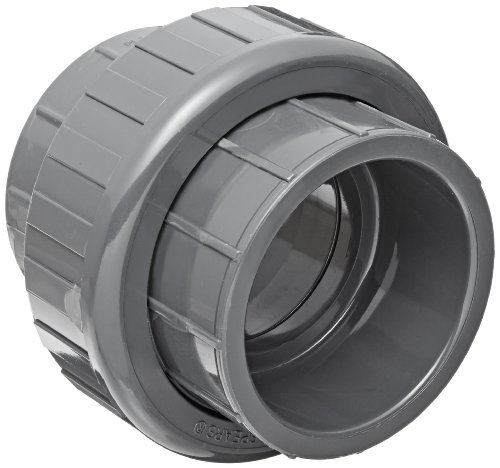 Product Cover Spears 897 Series PVC Pipe Fitting, Union with EPDM O-Ring, Schedule 80, 1-1/2