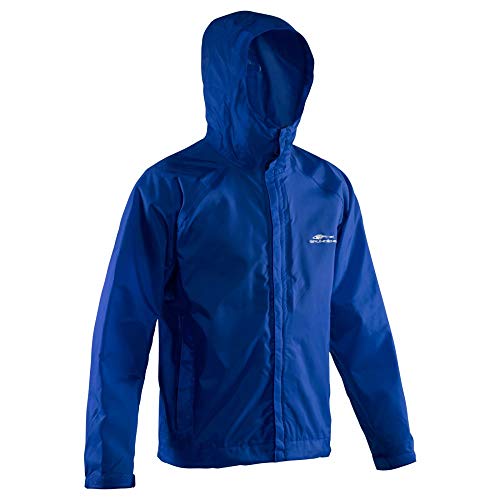 Product Cover Grundéns Men's Weather Watch Hooded Fishing Jacket, Glacier Blue, X-Large