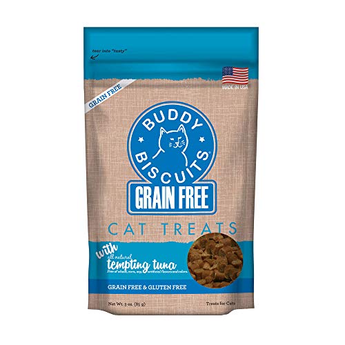 Product Cover Cloud Star Grain Free Buddy Biscuits For Cats, Tempting Tuna, 3 Ounce