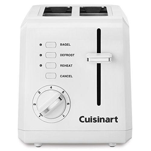 Product Cover Cuisinart CPT-122 2-Slice Compact Plastic Toaster (White)