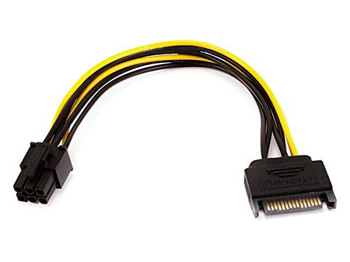 Product Cover Monoprice 108494 SATA 8-Inch 15-Pin to 6-Pin PCI Express Card Power Cable