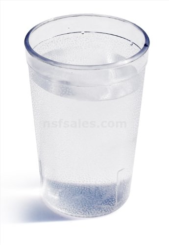 Product Cover New Star Foodservice 46304 Tumbler Beverage Cups, Restaurant Quality, Plastic, 12 oz, Clear, Set of 12
