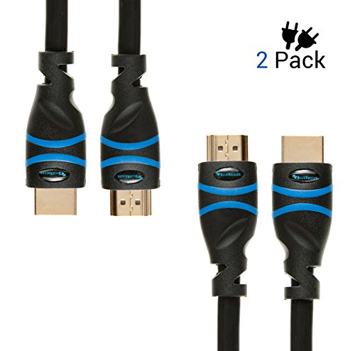 Product Cover BlueRigger 4K HDMI Cable (10 Feet- 2-Pack,4K 60Hz, High Speed)