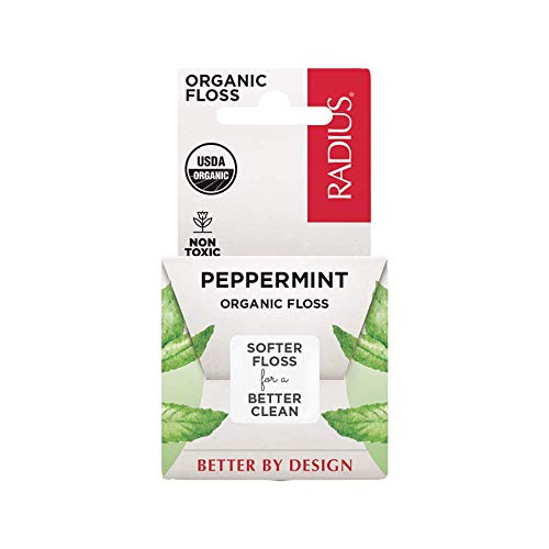 Product Cover RADIUS Organic Floss, Peppermint, 55 Yards, 1 Count