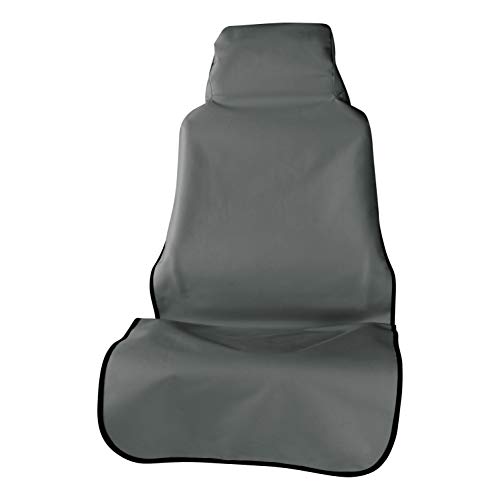 Product Cover ARIES 3142-01 Defender 23.5 x 58.25-Inch Grey Universal Bucket Car Seat Cover Protector