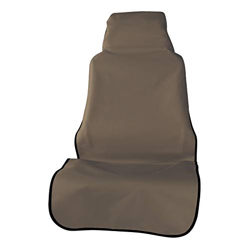 Product Cover ARIES 3142-18 Seat Defender Universal Seat Cover, Brown 23.5-Inch x 58.25-Inch Bucket Seat