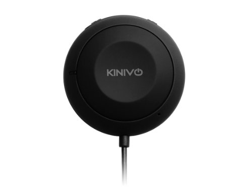 Product Cover Kinivo BTC450 Bluetooth Car Kit (Hands-Free Adapter for Cars with 3.5mm Aux Input, Apt-X)