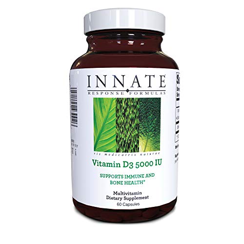 Product Cover INNATE Response Formulas, Vitamin D3 5000 IU, Multivitamin Supplement, Vegetarian, 60 Capsules (60 Servings)