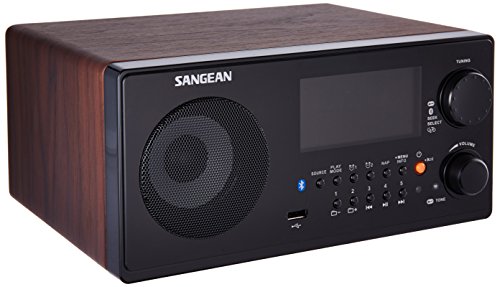 Product Cover Sangean WR-22WL AM/FM-RDS/Bluetooth/USB Table-Top Digital Tuning Receiver (Dark Walnut)