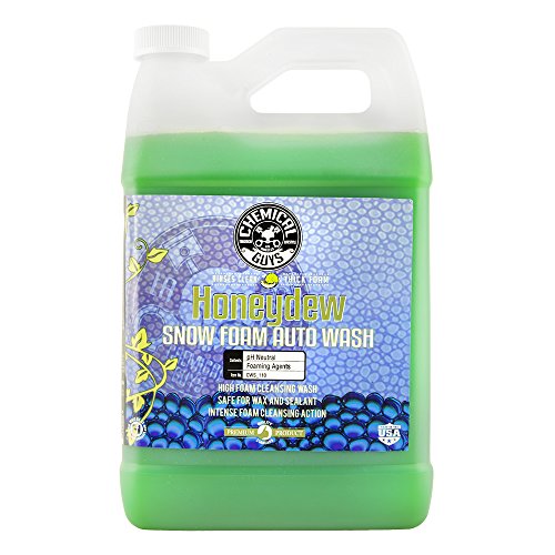 Product Cover Chemical Guys CWS_110 Honeydew Snow Foam Car Wash Soap and Cleanser (1 Gal), 128 fl. Oz (Gallon)