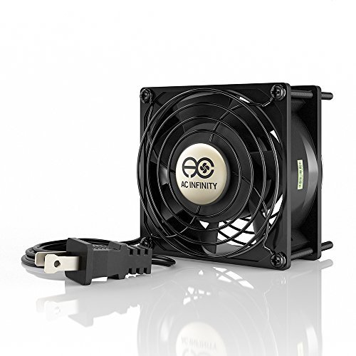 Product Cover AC Infinity Axial Cooling Fan, 115V AC 92mm by 92mm by 38mm High Speed