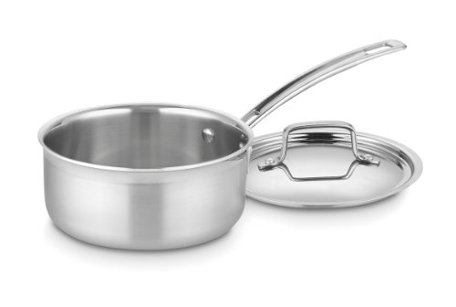 Product Cover Cuisinart MCP19-16N MultiClad Pro Stainless Steel 1-1/2-Quart Saucepan with Cover