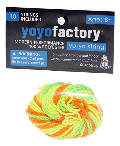 Product Cover YoYoFactory 100% Polyester String 10 Pack (Assorted Colors)