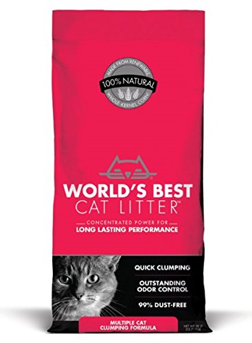 Product Cover World's Best Cat Litter, Clumping Litter Formula for Multiple Cats, 28-Pounds