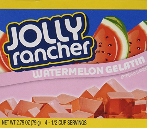 Product Cover Jolly Rancher Watermelon Gelatin Jello (4 Boxes)