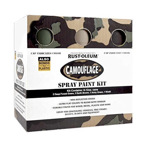 Product Cover Rust-Oleum 269038-6 PK Specialty Camouflage Spray Pack, 12-Ounce, 6-Pack