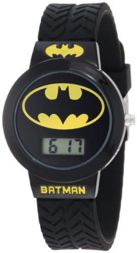 Product Cover Batman Kids' BAT5041 Batman Watch with Black Rubber Band