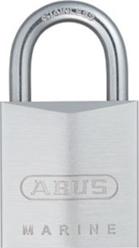 Product Cover ABUS 75/30 All Weather Chrome Plated Brass Padlock Keyed Different - Stainless Steel Shackle