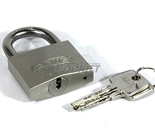 Product Cover ABUS 75/50 All Weather Chrome Plated Brass Keyed Different Padlock - Stainless Steel Shackle